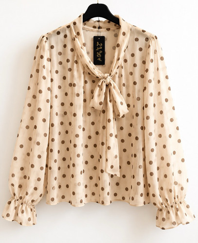 Damen bluse beige - damen, s/m