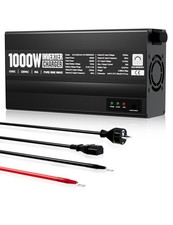 14,6V 50A LiFePO4 Ladegerät mit 1000W Wechselrichter 12V bis 230V für Batterie