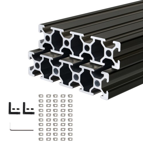 Slot 2080 aluminium - v/t-slot,