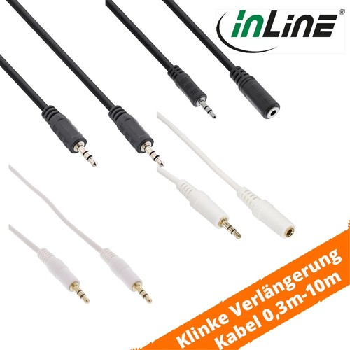 Klinke 5mm kabel - klinke, 3,5mm