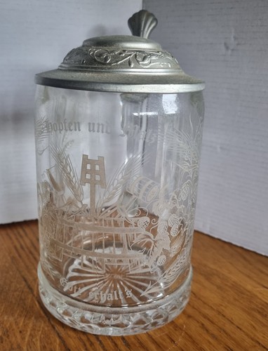 Alter alwe glas - alter, glas-bierkrug