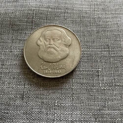 Karl marx gedenkmünze mark - karl,