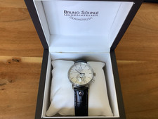 Bruno Söhnle Herrenuhr, Lederband, Zweite Zeitzone