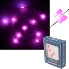 LED Lichterkette Schmetterling Butterflies Lichtgirlande Leuchtdeko Bad 1,2 m