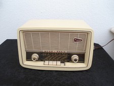 Wega Radio 116 Stuttgart Röhrenradio Bakelit 60er Jahre funktioniert (B)