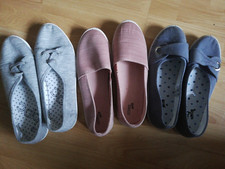 3 Paar Ballerinas von casa mia und bpc Gr. 40