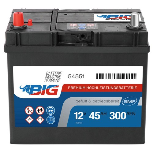 Autobatterie 45ah big - 45ah,