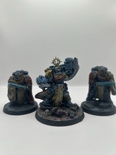 Warhammer 40k Space Marines Marneus Calgar Chapter Master Ultramarine gut bemalt