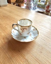 Haviland Limoges Porzellan Tee- Kaffee Gedeck - Tasse + Untertasse