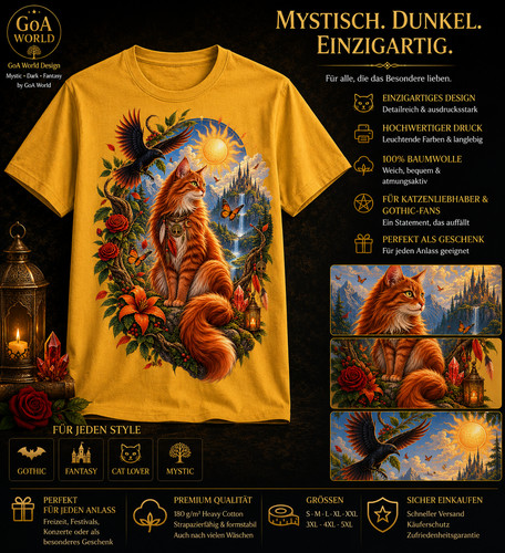 Mystic ginger cat rote - mystic,