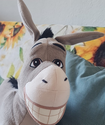 Plüschtier esel aus shrek - esel,