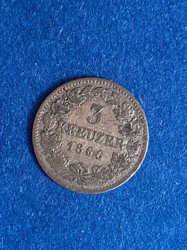 Bayern kreuzer 1866 - , sehr