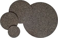 4 Set Premium Untersetzer Gummikork rund   Größe: Ø 50 bis 300mm wählbar