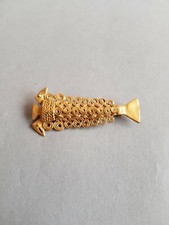 Bronze Brosche Vergoldet Wikinger Oder Keltisch?