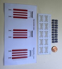 Baustellen Absperrung, Baustellenabsicherung, Bauabsperrung, Spur N 1:160