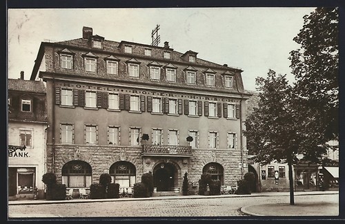 Ansichtskarte saalfeld - ansichtskarte,