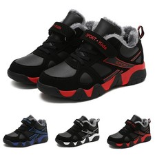 Kinder Winterschuhe Jungen Warm Gefüttert Schneestiefel Kinderschuhe Sneaker