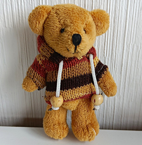 Wurm teddybär mit - ,