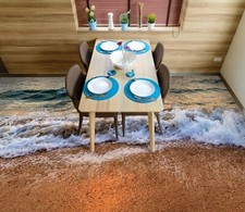 3D Meeresstrand 2111 Fußboden