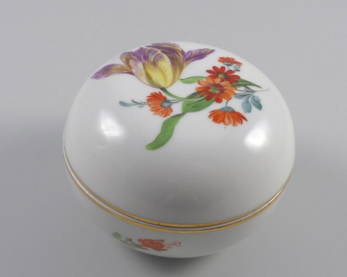 Meissen dose deckeldose blume - meissen,