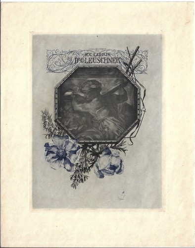 Hanns bastanier exlibris für - exlibris,