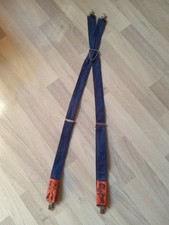 DDR Hosenträger aus Jeansstoff