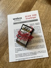Empfänger  Webra DS 8 Scan  -