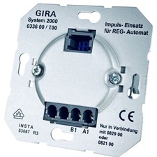 Gira 0336 00 Impuls-Einsatz für REG-Automat / System 2000 / 033600