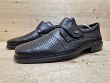 RIEKER HERRENSCHUHE HALBSCHUHE BUSINESS-SCHUHE KLETTVERSCHLUSS Gr:45 EXTRA WEIT