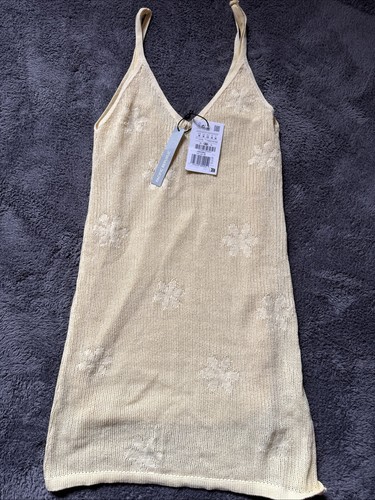 Kleid gelb mit blumen - gr,