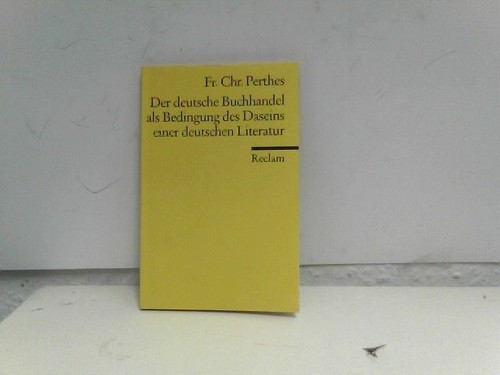 Der deutsche buchhandel als - der,