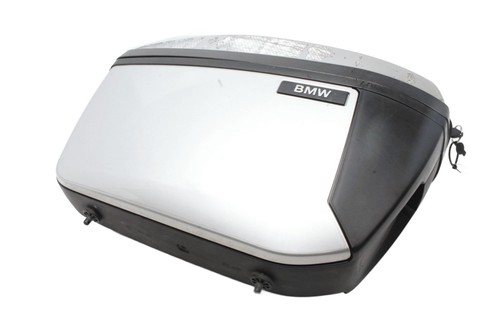 Seitenkoffer schwarz silber