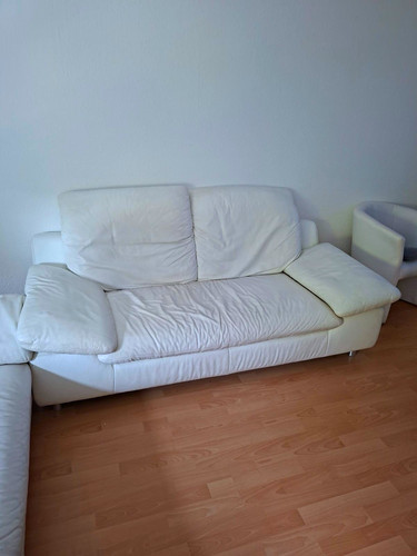 Longlife leder sofa garnitur - leder,