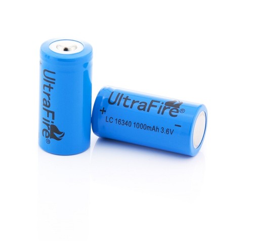Ultrafire 16340 cr123a akku - ultrafire,