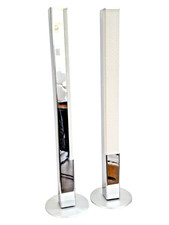 Loewe Individual Sound Floor-Standlautspreche L1 i. edlem Hochglanz-Chrom-Silber