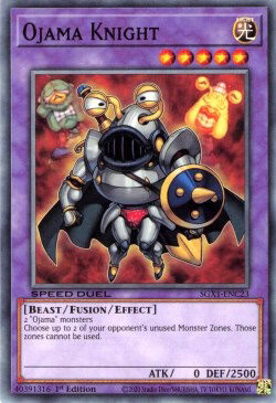 Yugioh ojama knight - ojama,