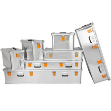 ALUBOX® Alukiste Campingkiste wasserdicht Transportbox Aluminiumbox Outdoorkiste