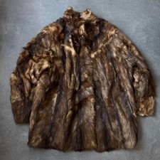Vintage nutria pelzmantel - vintage,