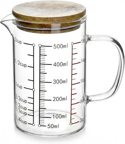 Qwork 500ml borosilikatglas - qwork,