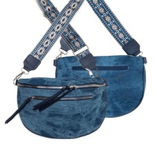 Crossbody Bag in Jeans Optik