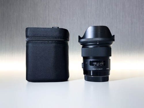 Sigma 24mm art dg - f/1.4, hsm
