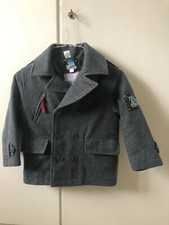 Milla Blue Duffle-Coat Caban