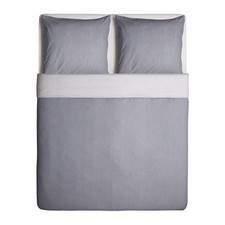 Ikea RÖDNARV Bettwäscheset, 3-teilig, grau, 240x220 