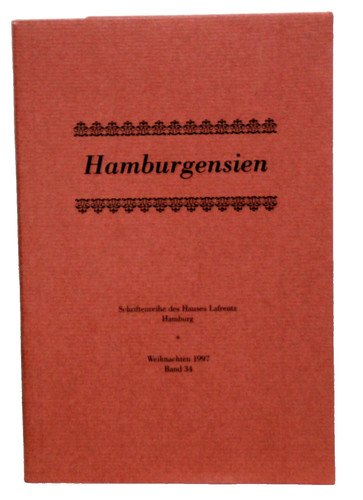Hamburgensien band - 34, /