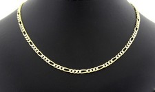 stabile Halskette, 333/8k Gold, bicolor, ca. 9,21g, 42cm