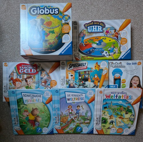 Tiptoi stift globus bücher - tiptoi, stift,