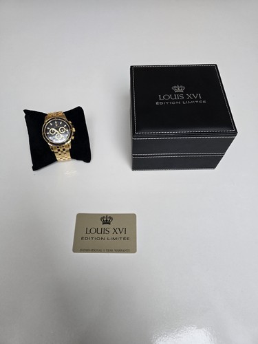 Louis xvi gold chronograph - xvi,