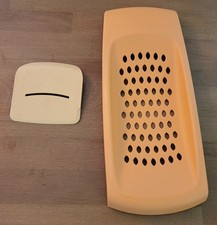 Tupperware Spätzleria Knöpfle, Spätzlereibe orange Spätzle Reibe Spätzlehobel