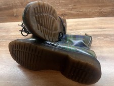 Dr. Martens Air Wair Docs Rarität Gr.40 aus England grün schwarz rot Tartan Karo