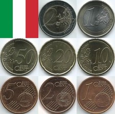 Italien Euromünzen von 2002